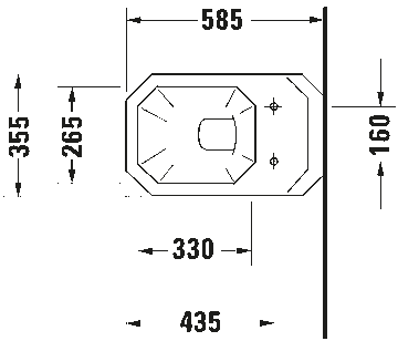1930 Series Wall-mounted toilet by Duravit - view 9