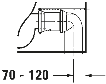 Starck 1 Toilet close-coupled by Duravit - view 4