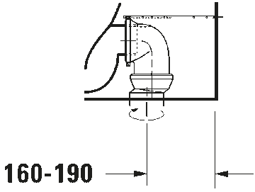 Starck 1 Toilet close-coupled by Duravit - view 7