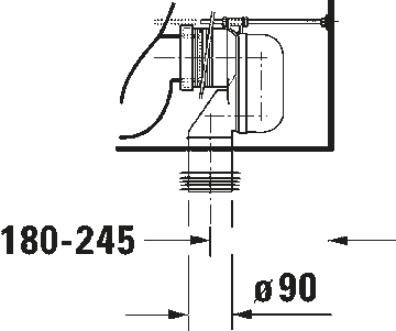Starck 1 Toilet close-coupled by Duravit - view 8