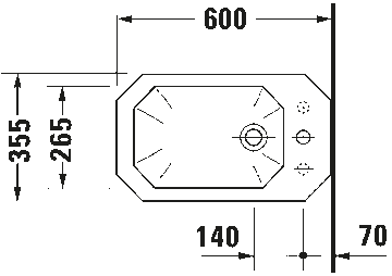 1930 Series Floorstanding bidet by Duravit - view 3