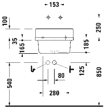 Starck 3 Utility Basin by Duravit - view 9