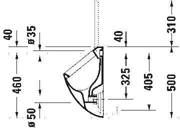 Universal Urinal Fizz by Duravit - view 6
