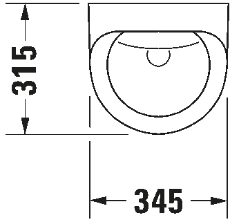 Universal Electronic urinal Utronic by Duravit - view 4