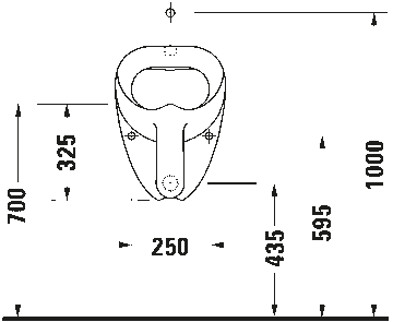 Universal Urinal Jim by Duravit - view 5