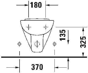 D-Code Wall-mounted bidet Compact by Duravit - view 6