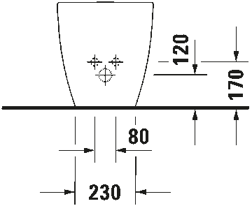 Happy D.2 Floorstanding bidet by Duravit - view 5