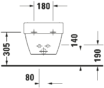 Vero Air Wall-mounted bidet by Duravit - view 5