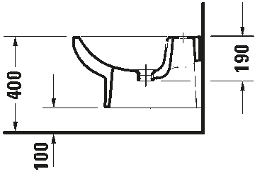 Duravit No.1 Wall-mounted bidet by Duravit - view 4