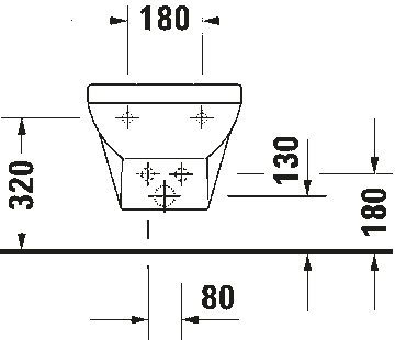 Duravit No.1 Wall-mounted bidet by Duravit - view 5