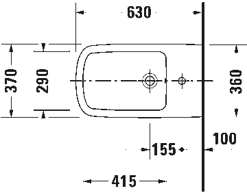 DuraStyle Floorstanding bidet by Duravit - view 5