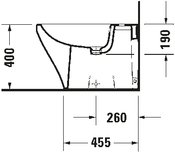 DuraStyle Floorstanding bidet by Duravit - view 6