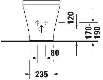 DuraStyle Floorstanding bidet by Duravit - view 7