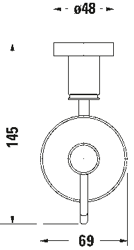 D-Code Soap dispenser by Duravit - view 6