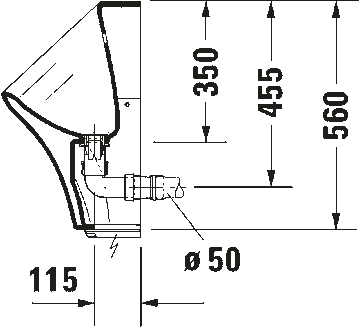 DuraStyle Electronic urinal by Duravit - view 7