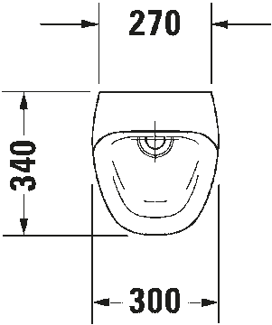 DuraStyle Electronic urinal by Duravit - view 9