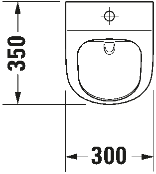ME by Starck Urinal by Duravit - view 3