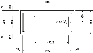 Starck tubs & showers Bathtub by Duravit - view 4