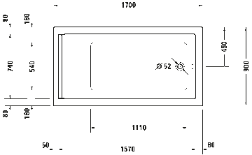 Starck tubs & showers Bathtub by Duravit - view 3