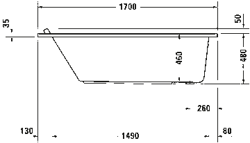 Starck tubs & showers Bathtub by Duravit - view 4