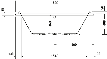 Starck tubs & showers Bathtub by Duravit - view 5
