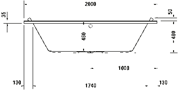 Starck tubs & showers Bathtub by Duravit - view 4