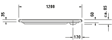 D-Code Shower tray by Duravit - view 5