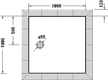 Tempano Shower tray by Duravit - view 4