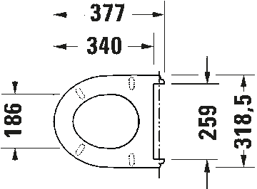 Duravit No.1 Toilet seat by Duravit - view 5