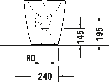 D-Neo Floorstanding bidet by Duravit - view 9
