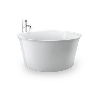 White Tulip Bathtub by Duravit - view 2