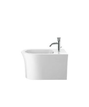 White Tulip Wall-mounted bidet by Duravit - view 3
