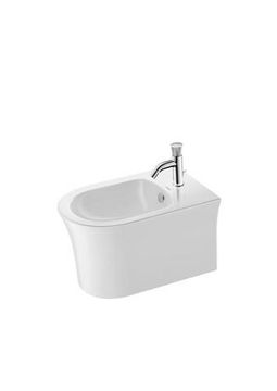 White Tulip Wall-mounted bidet by Duravit - view 2