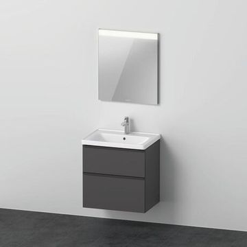 D-Neo Furniture washbasin with vanity unit and mirror by Duravit - view 9