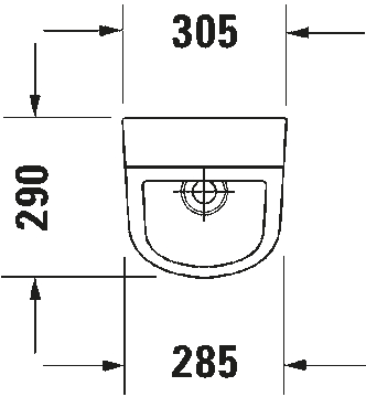 Duravit No.1 Urinal by Duravit - view 5