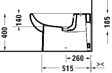 Duravit No.1 Floorstanding bidet by Duravit - view 6