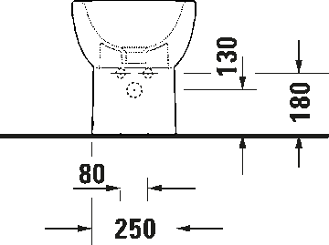 Duravit No.1 Floorstanding bidet by Duravit - view 3
