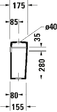 D-Code Cistern by Duravit - view 5