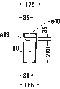 D-Code Cistern by Duravit - view 5