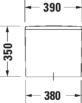 ME by Starck Cistern by Duravit - view 4