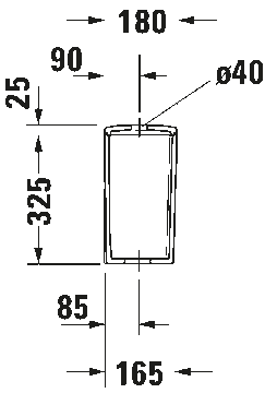 ME by Starck Cistern by Duravit - view 5