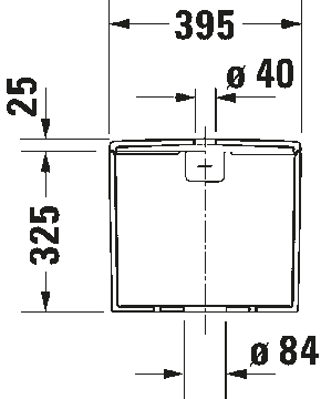 ME by Starck Cistern by Duravit - view 5