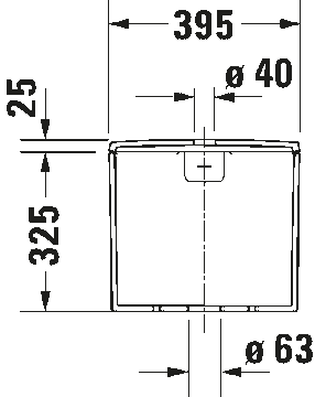 ME by Starck Cistern by Duravit - view 5