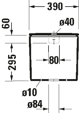 DuraStyle Cistern by Duravit - view 6