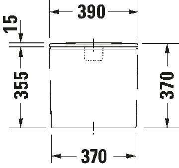 DuraStyle Cistern by Duravit - view 5