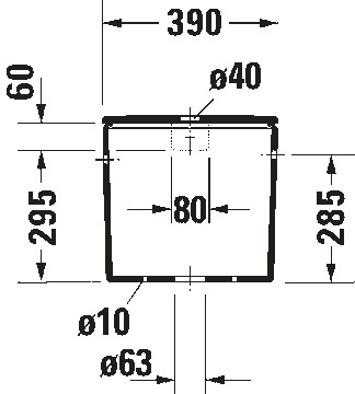 DuraStyle Cistern by Duravit - view 4