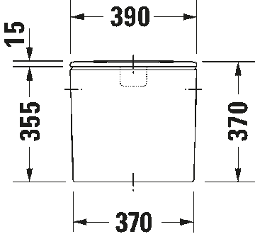 DuraStyle Cistern by Duravit - view 5