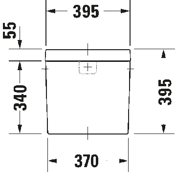 Happy D.2 Cistern by Duravit - view 6