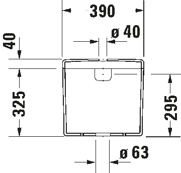 Starck 3 Cistern by Duravit - view 3