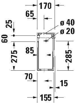 1930 Series Cistern by Duravit - view 5